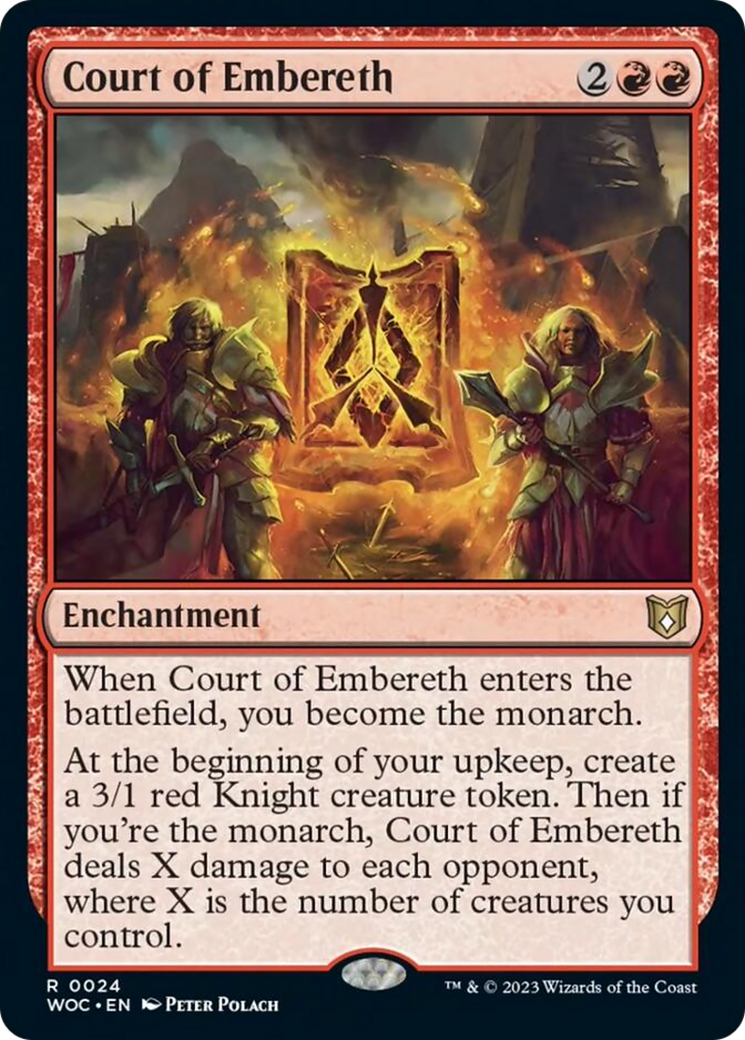 Court of Embereth [Wilds of Eldraine Commander] | Good Games Modbury