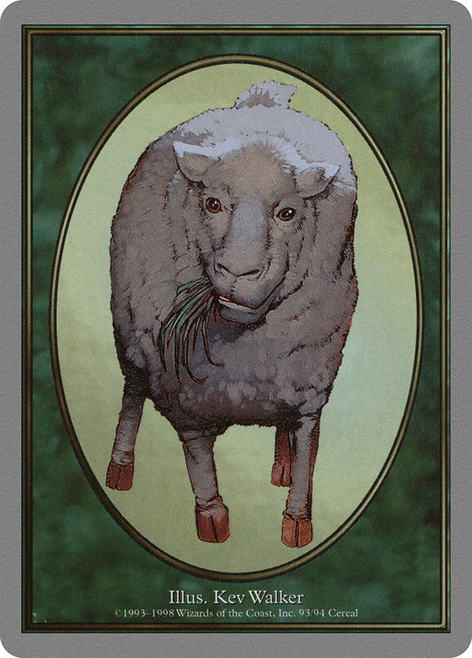 Sheep Token [Unglued Tokens] | Good Games Modbury