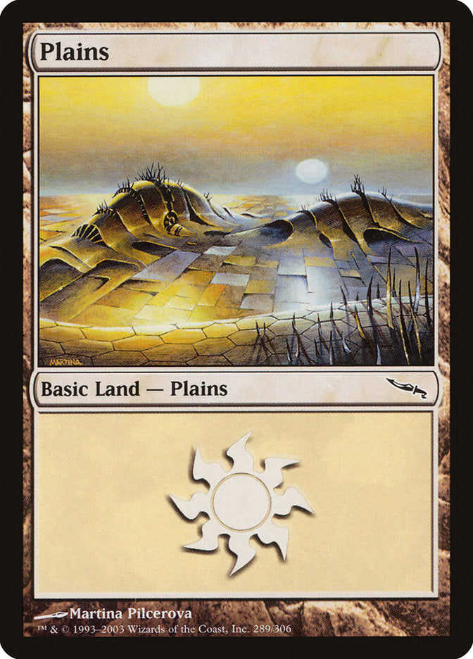 Plains (289) [Mirrodin] | Good Games Modbury