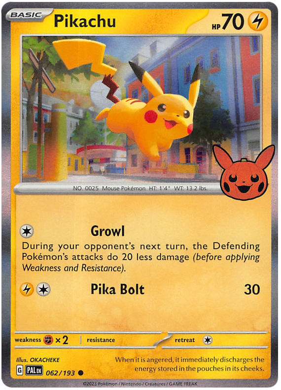 Pikachu (062/193) [Trick or Trade 2023] | Good Games Modbury