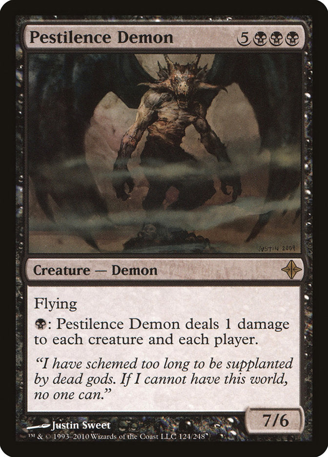 Pestilence Demon [Rise of the Eldrazi] | Good Games Modbury