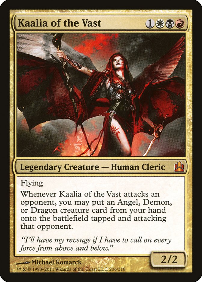 Kaalia of the Vast [Commander 2011] | Good Games Modbury