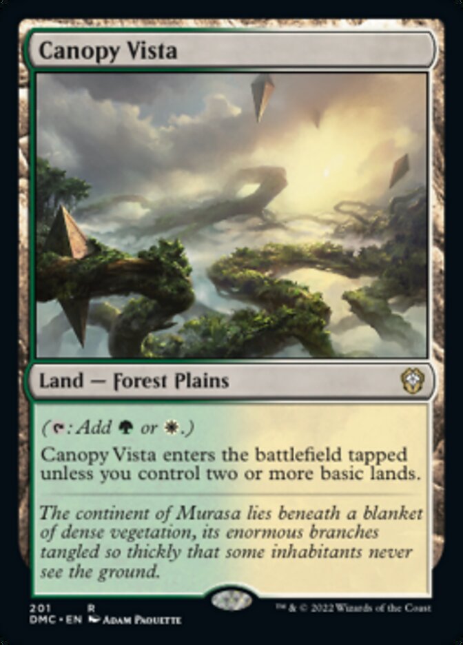 Canopy Vista [Dominaria United Commander] | Good Games Modbury