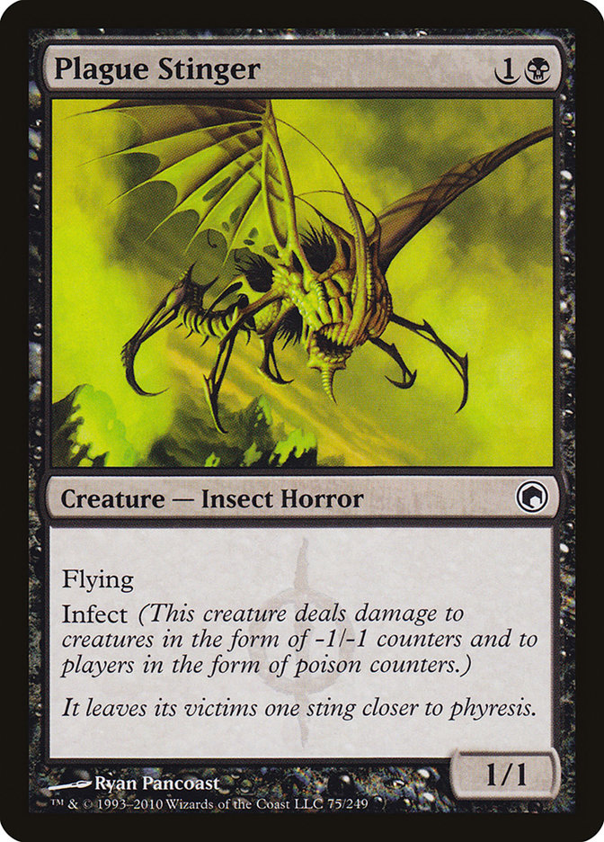 Plague Stinger [Scars of Mirrodin] | Good Games Modbury