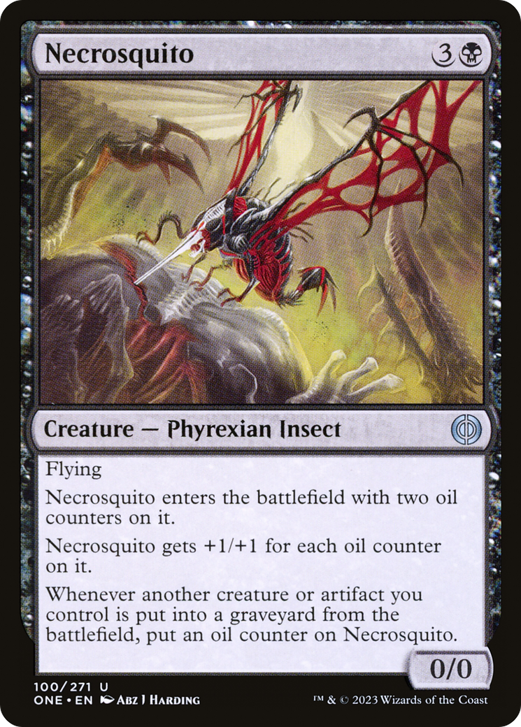 Necrosquito [Phyrexia: All Will Be One] | Good Games Modbury