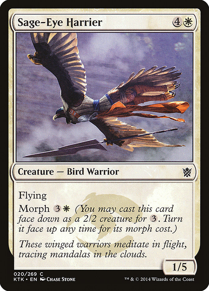 Sage-Eye Harrier [Khans of Tarkir] | Good Games Modbury