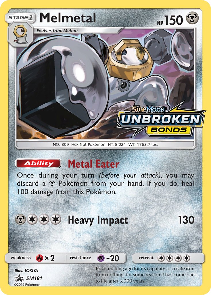 Melmetal (SM181) [Sun & Moon: Black Star Promos] | Good Games Modbury