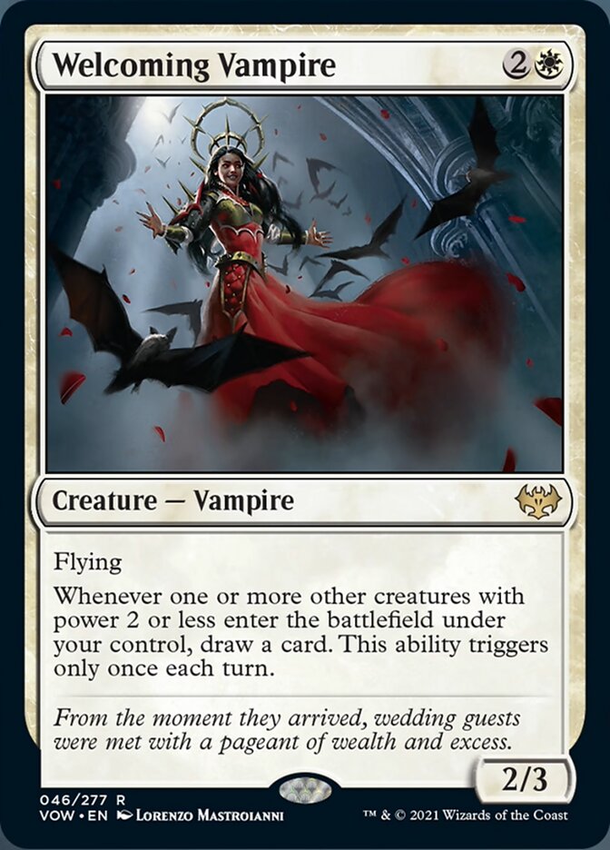 Welcoming Vampire [Innistrad: Crimson Vow] | Good Games Modbury