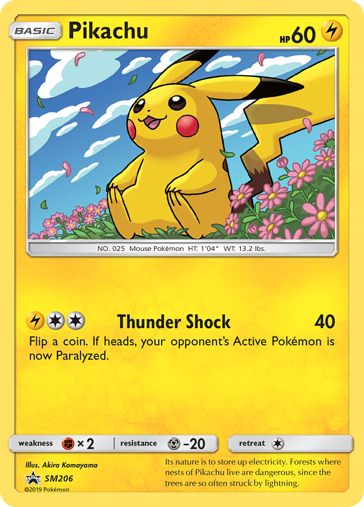 Pikachu (SM206) [Sun & Moon: Black Star Promos] | Good Games Modbury