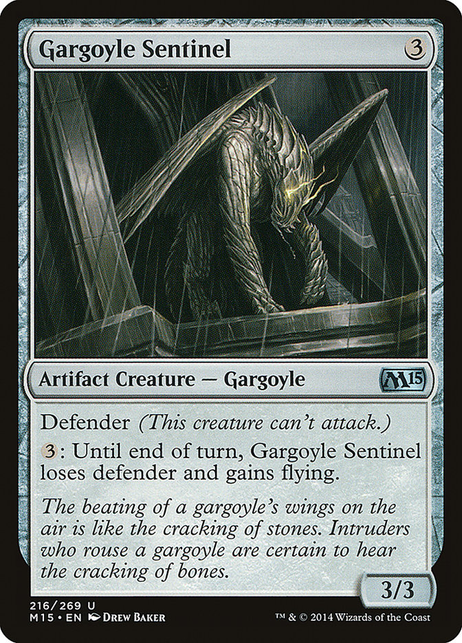 Gargoyle Sentinel [Magic 2015] | Good Games Modbury