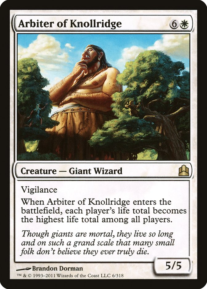 Arbiter of Knollridge [Commander 2011] | Good Games Modbury