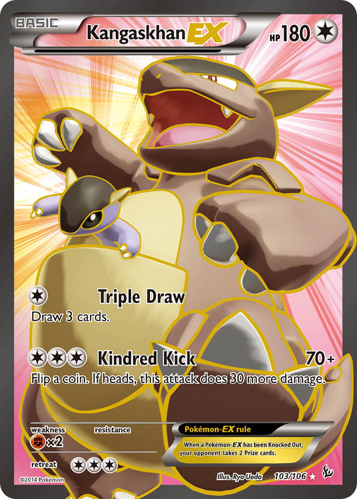 Kangaskhan EX (103/106) [XY: Flashfire] | Good Games Modbury