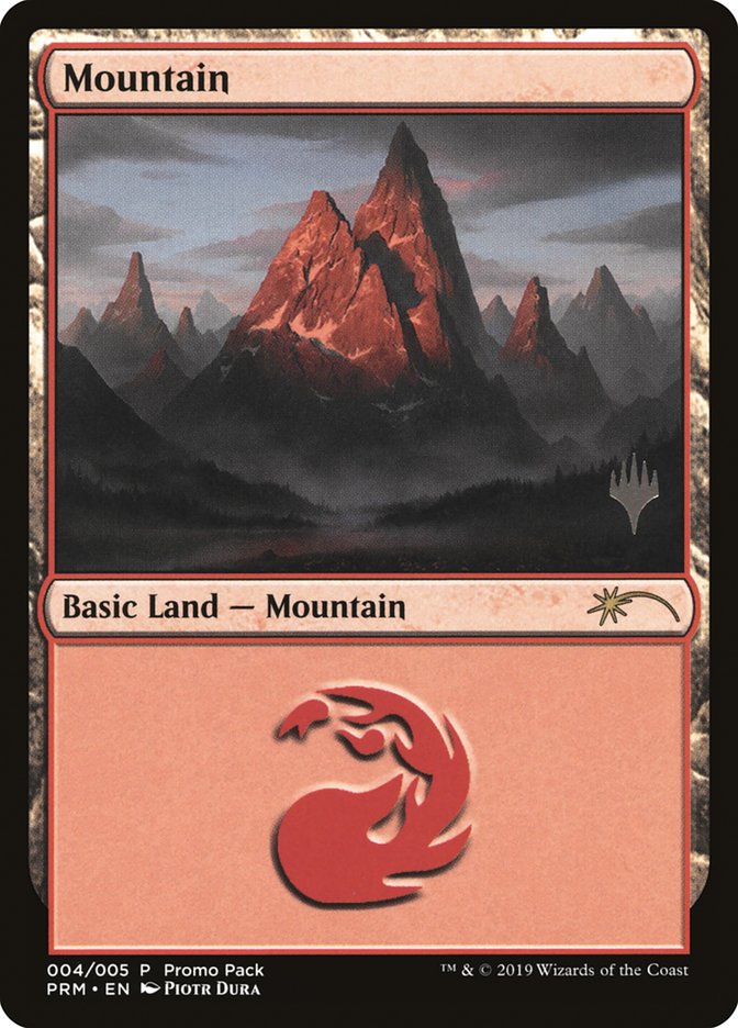 Mountain (4) [Core Set 2020 Promo Pack] | Good Games Modbury