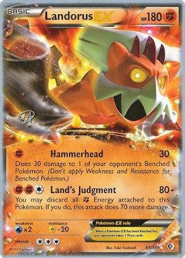 Landorus EX (89/149) (The Flying Hammer - Rowan Stavenow) [World Championships 2015] | Good Games Modbury