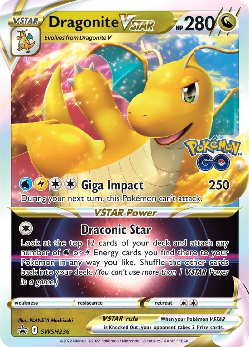 Dragonite VSTAR (SWSH236) [Sword & Shield: Black Star Promos] | Good Games Modbury