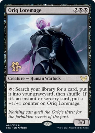 Oriq Loremage [Strixhaven: School of Mages Prerelease Promos] | Good Games Modbury