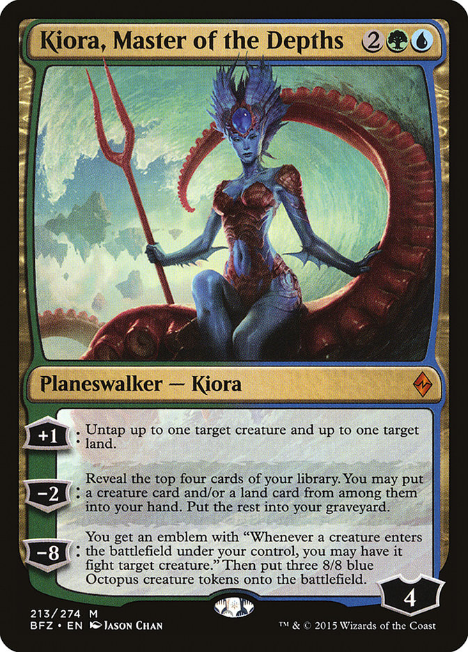 Kiora, Master of the Depths [Battle for Zendikar] | Good Games Modbury