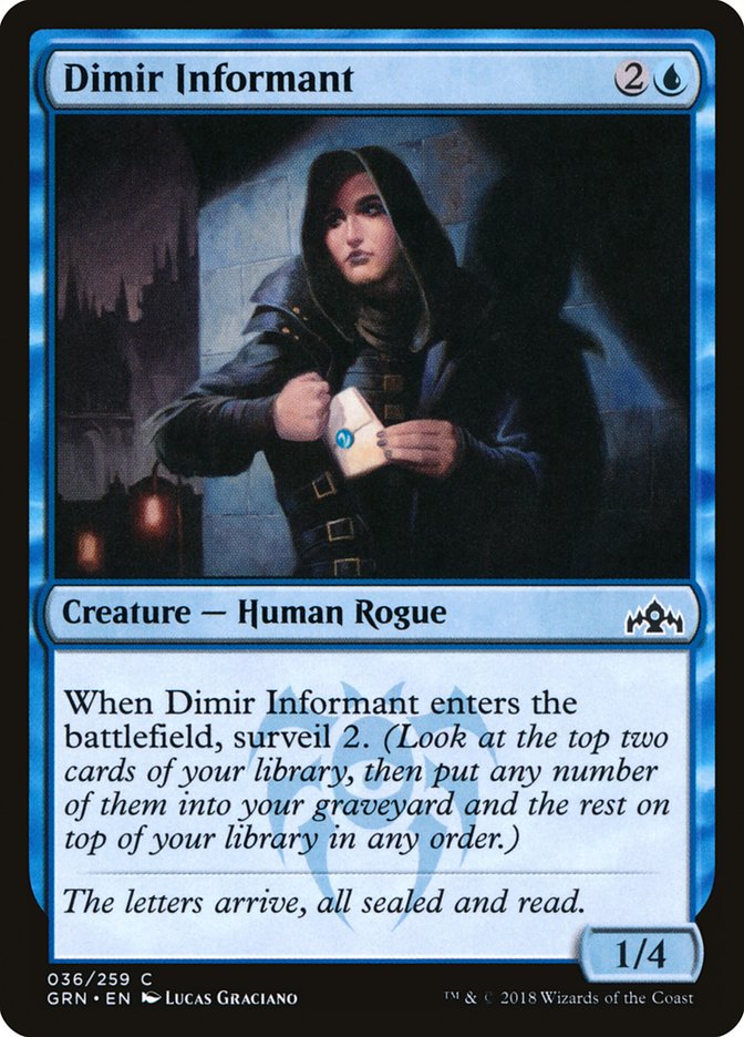 Dimir Informant [Guilds of Ravnica] | Good Games Modbury