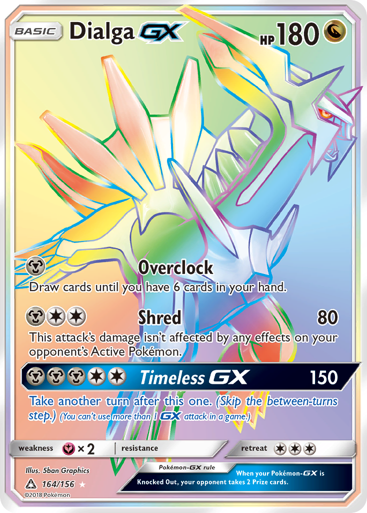 Dialga GX (164/156) [Sun & Moon: Ultra Prism] | Good Games Modbury