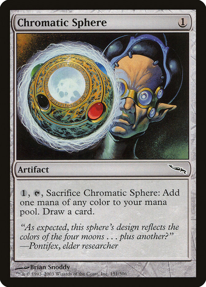 Chromatic Sphere [Mirrodin] | Good Games Modbury