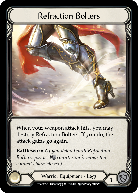 Refraction Bolters [TEA007-C] (Dorinthea Hero Deck)  1st Edition Normal | Good Games Modbury
