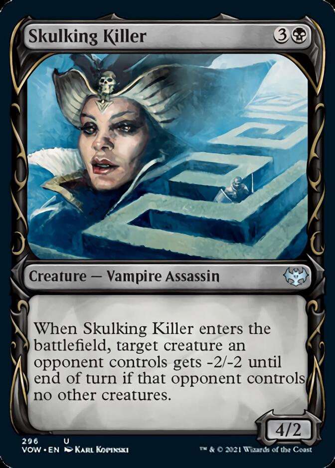 Skulking Killer (Showcase Fang Frame) [Innistrad: Crimson Vow] | Good Games Modbury