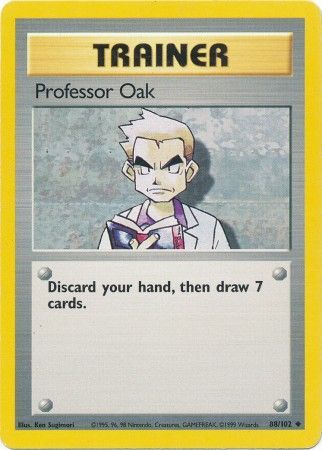 Professor Oak (88/102) [Base Set Unlimited] | Good Games Modbury