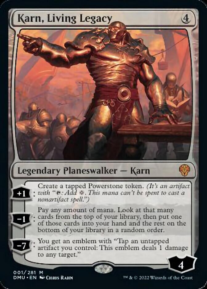 Karn, Living Legacy [Dominaria United] | Good Games Modbury