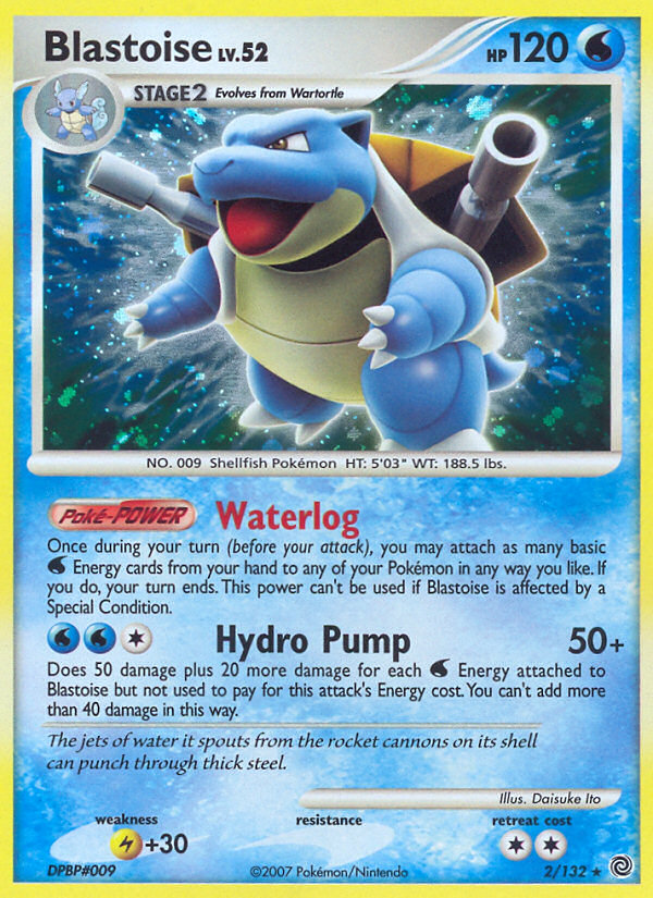 Blastoise (2/132) [Diamond & Pearl: Secret Wonders] | Good Games Modbury