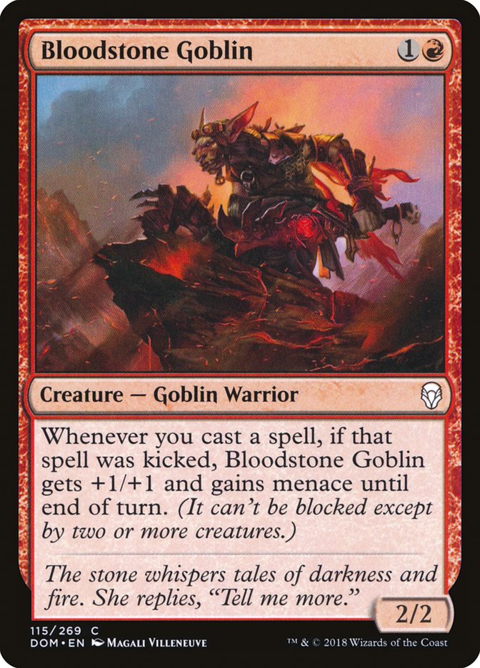 Bloodstone Goblin [Dominaria] | Good Games Modbury