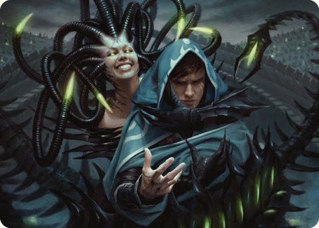 Phyrexian Arena Art Card [Phyrexia: All Will Be One Art Series] | Good Games Modbury