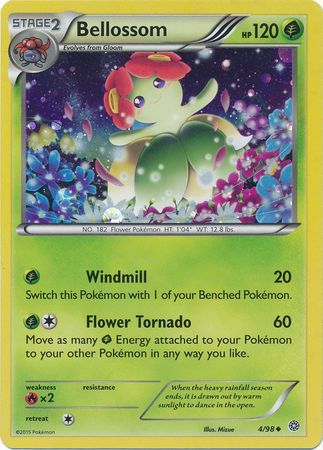 Bellossom (4/98) (Cosmos Holo) [XY: Ancient Origins] | Good Games Modbury