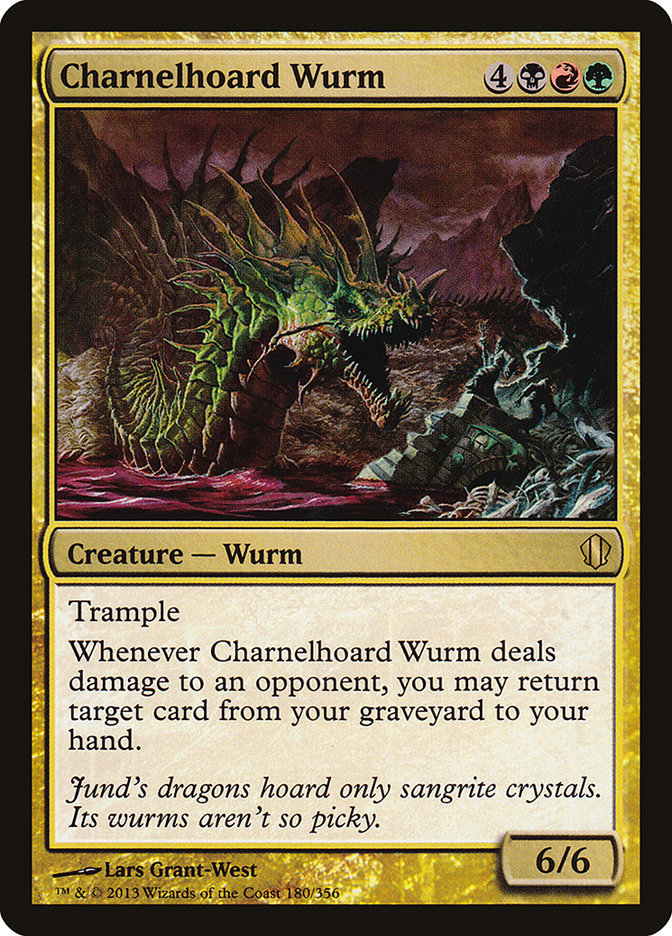 Charnelhoard Wurm [Commander 2013] | Good Games Modbury