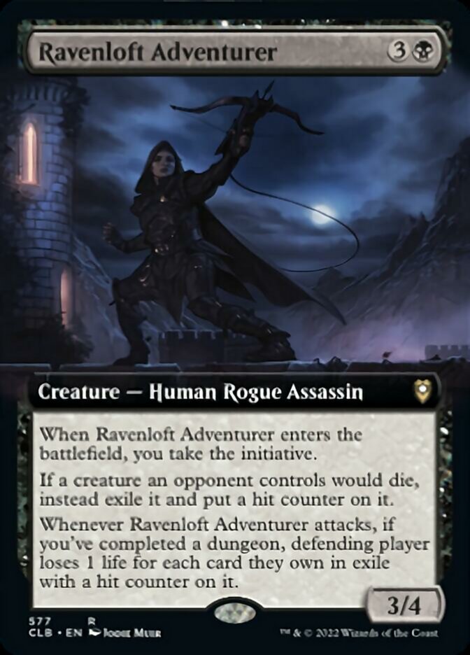 Ravenloft Adventurer (Extended Art) [Commander Legends: Battle for Baldur's Gate] | Good Games Modbury