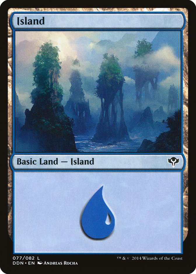 Island (77) [Duel Decks: Speed vs. Cunning] | Good Games Modbury