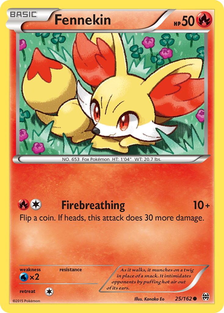 Fennekin (25/162) [XY: BREAKthrough] | Good Games Modbury