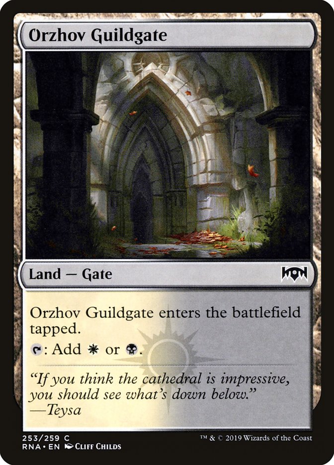 Orzhov Guildgate (253/259) [Ravnica Allegiance] | Good Games Modbury