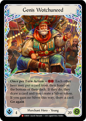 Genis Wotchuneed [EVR085] (Everfest)  1st Edition Rainbow Foil | Good Games Modbury