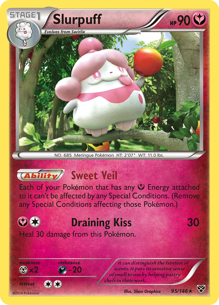 Slurpuff (95/146) [XY: Base Set] | Good Games Modbury