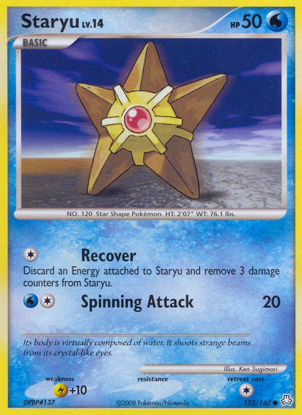 Staryu (122/146) [Diamond & Pearl: Legends Awakened] | Good Games Modbury