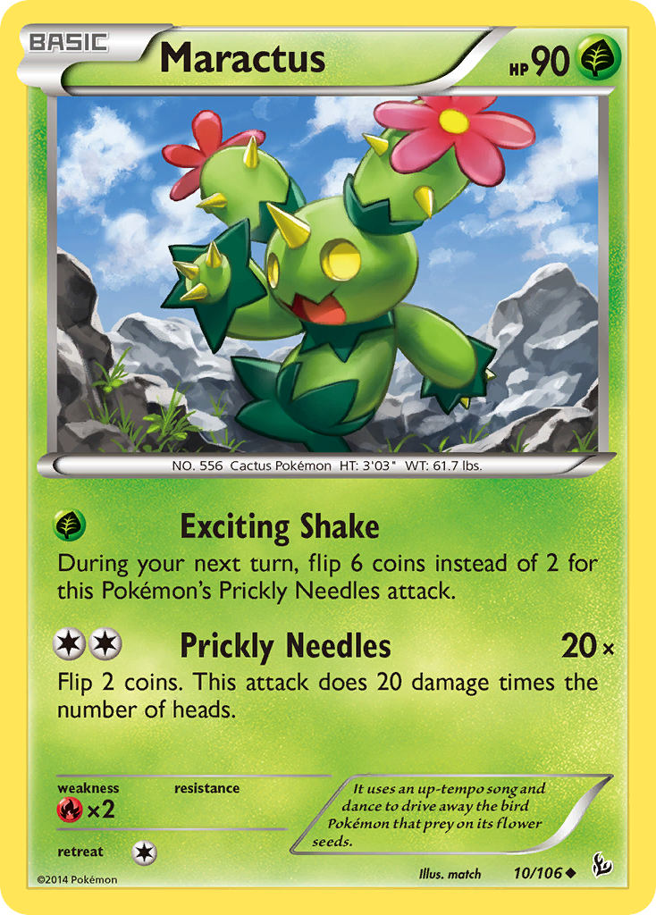 Maractus (10/106) [XY: Flashfire] | Good Games Modbury