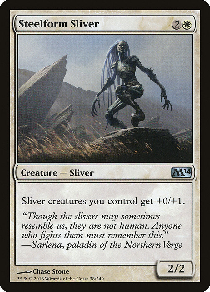 Steelform Sliver [Magic 2014] | Good Games Modbury