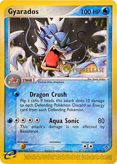 Gyarados (32/97) (Prerelease Promo) [EX: Dragon] | Good Games Modbury