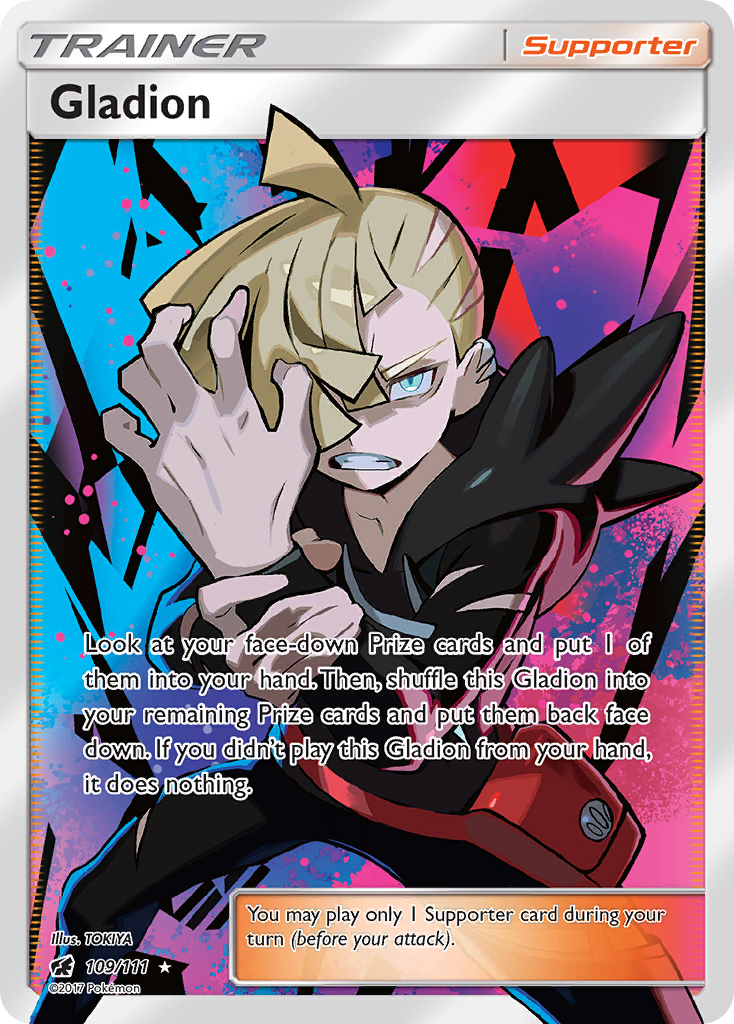 Gladion (109/111) [Sun & Moon: Crimson Invasion] | Good Games Modbury