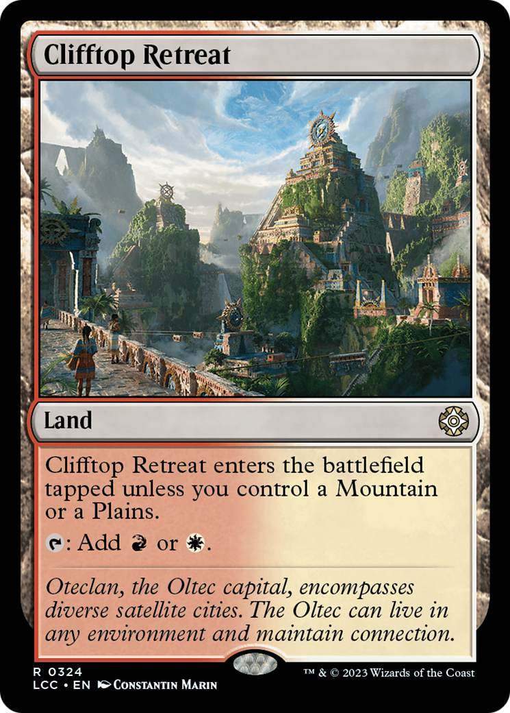 Clifftop Retreat [The Lost Caverns of Ixalan Commander] | Good Games Modbury