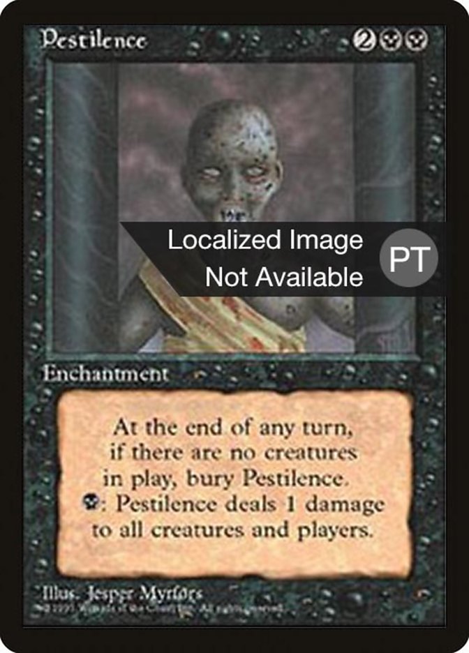 Pestilence [Fourth Edition (Foreign Black Border)] | Good Games Modbury