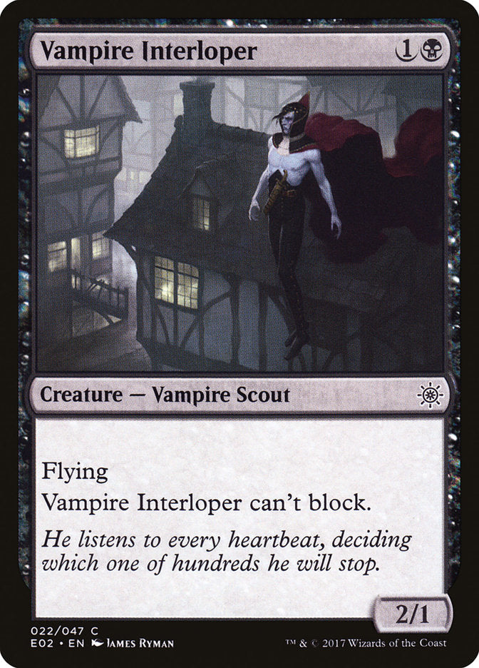 Vampire Interloper [Explorers of Ixalan] | Good Games Modbury