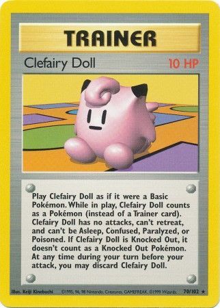 Clefairy Doll (70/102) [Base Set Unlimited] | Good Games Modbury
