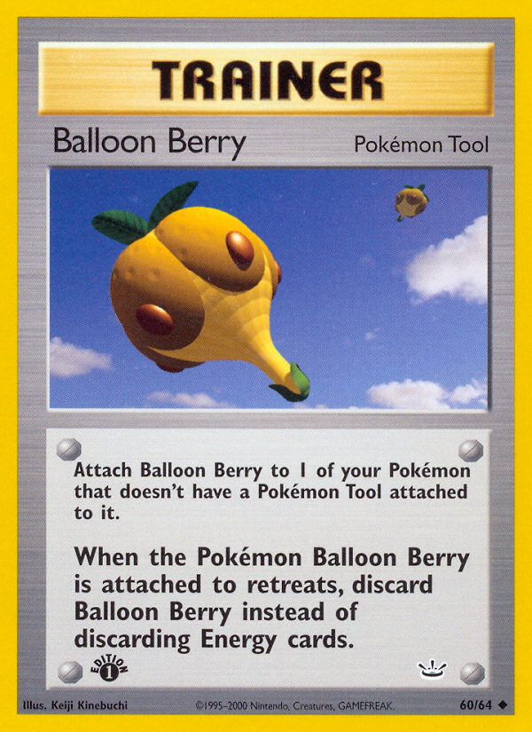 Balloon Berry (60/64) [Neo Revelation 1st Edition] | Good Games Modbury