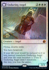 Enduring Angel // Angelic Enforcer [Innistrad: Midnight Hunt Prerelease Promos] | Good Games Modbury